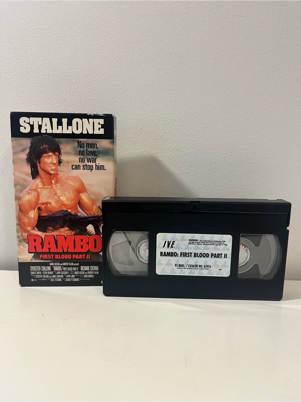 Rambo First Blood Part II VHS